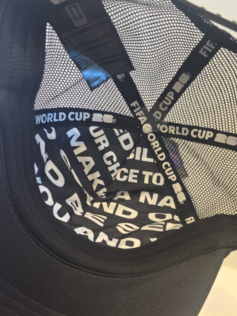 We Are 26 FIFA Hat 2026 Baseball Cap Soccer Football Hat Black Cam USA Mexico - Picture 5 of 5